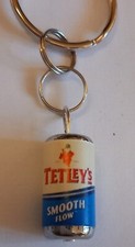 Novelty Mini Tetley"s Smooth Flow  Bitter Can Keyring Limited Edition