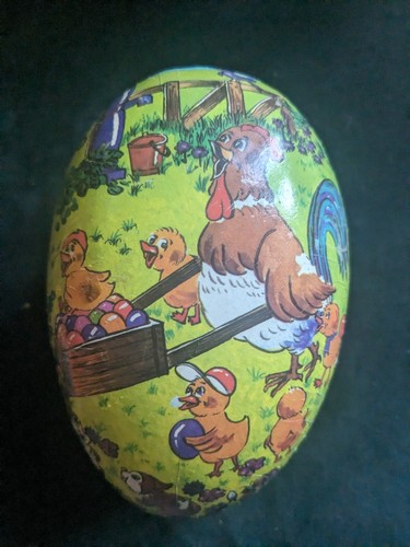 Vintage papier mache easter - papier,