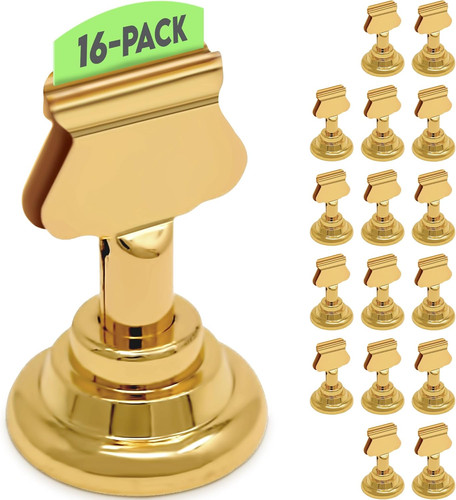 Table number holders - table,
