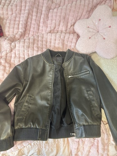 Primark leather bomber jacket - primark,