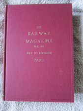 THE RAILWAY MAGAZINE BOUND