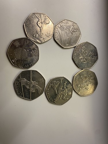 Olympic fifty pence 50p - 7,