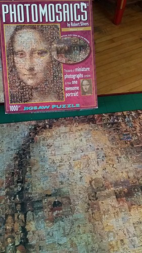 Monalisa jigsaw 1000 pieces - monalisa,