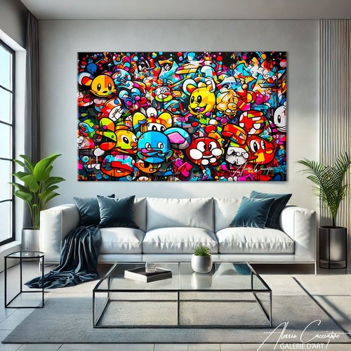Boys room wall decor - pop, art