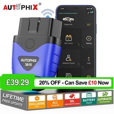 3610  Fit For VW Car Bluetooth Code Reader OBD2 Scanner Diagnostic Tool EPB OIL