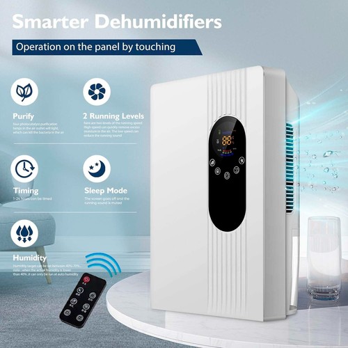 Dehumidifier portable - 2.2l,