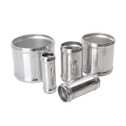Polished aluminium joiner pipe - aluminium,