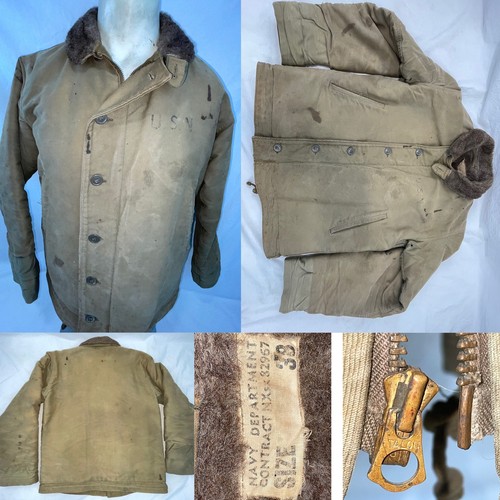 Vtg 40s wwii mens navy - 40s, us