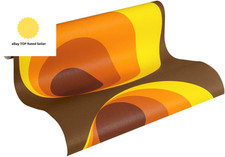 A.S. Creation 701312 Retro Wallpaper Yellow, Orange, Red, Brown 70S Vintage,1'8