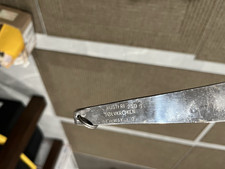 Vintage Rustfri Solvkroken Jig 250 Grams 9 oz Norway 7” Long