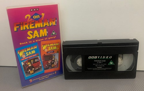 Vintage fireman sam vhs - fireman,