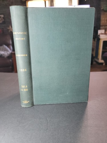 Old comparative anatomy - comparative, of