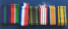 Full Size British Military Medal Ribbons Various Campaigns 6" lengths  *[MED01]