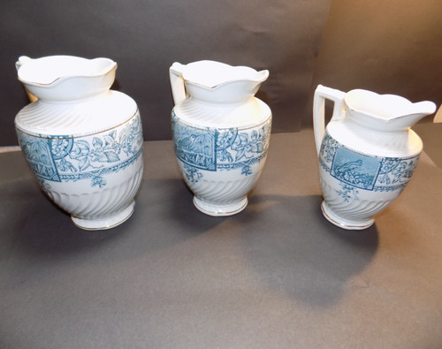 Graduated trio ceramic art - graduated, of