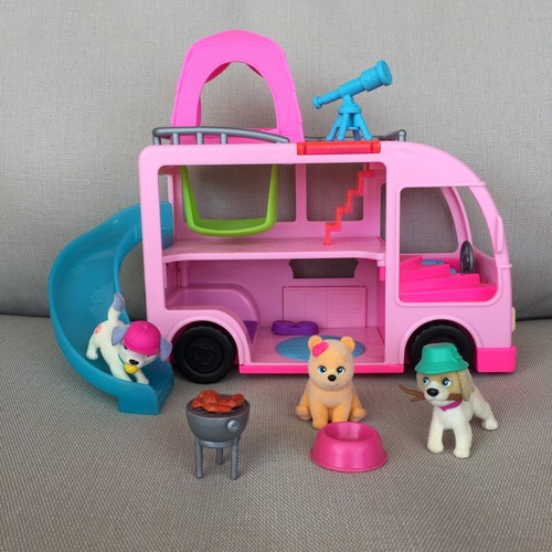 Barbie pet camper van 3 - camper, &
