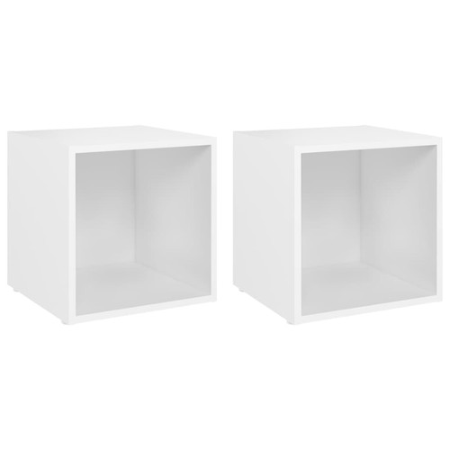 Cabinets white - tv,