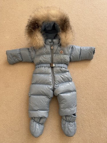 Moncler baby down snowsuit - down,