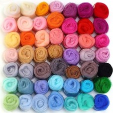 50 Colors Wool Roving for