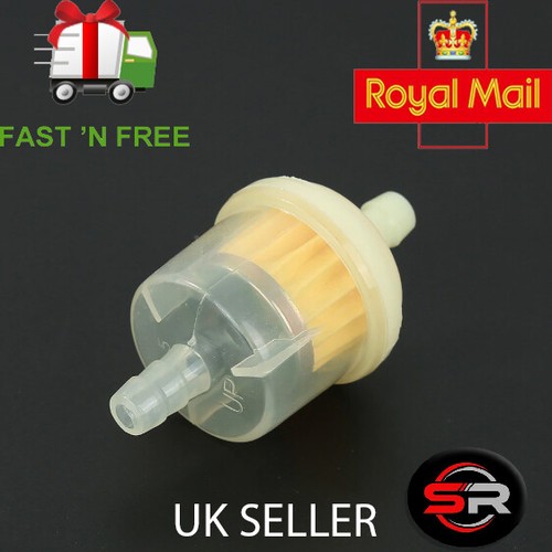 Lawnmower fuel filter ride - filter, on