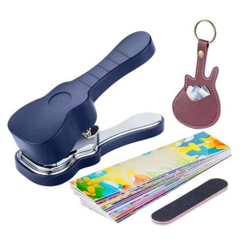 Set guitar pick punch - pick, with
