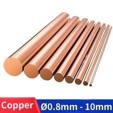 Copper Round Bar Rod C101 Dia
