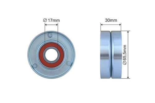 Tensioner ribbed belt - tensioner,, v-ribbed