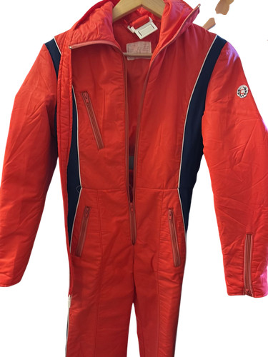 Vintage red navy - red, &