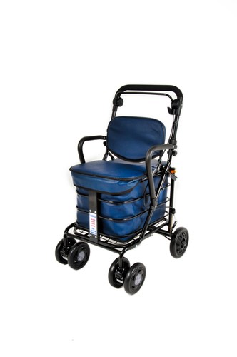 Shopping trolley with - with, seat