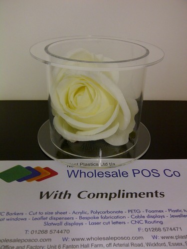 Acrylic separator wedding cake - separator,