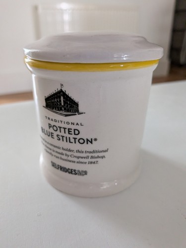 Selfridges potted blue - selfridges, stilton