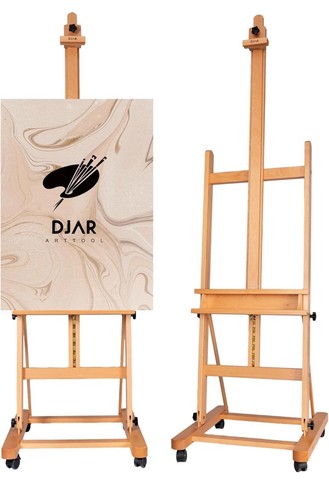 Djar large frame art easel - djar, h-frame