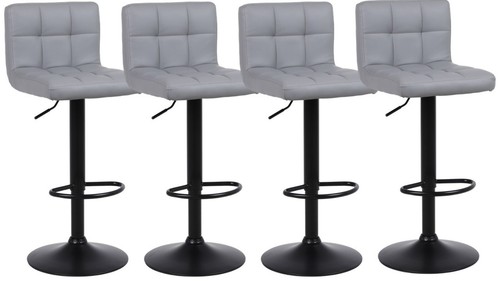 Grey bar stools breakfast - stools,