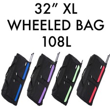 Extra Large Suitcase Lightweight Travel Bag Trolley Rolling Duffle Bag Medium