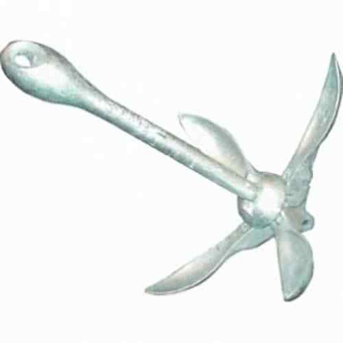 Folding grapnel anchor hot - folding,