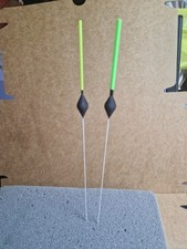 2 hand made 0.5grm paste floats 3mm / 1.5mm tips