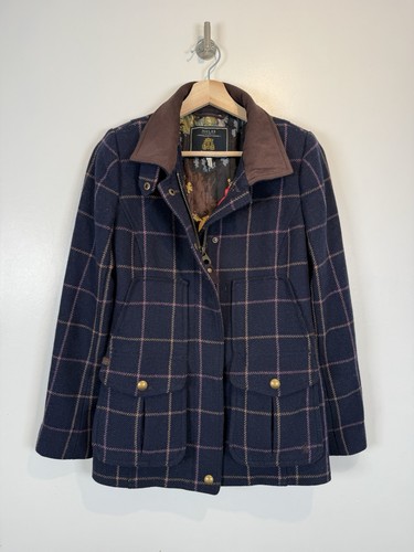Joules tweed field coat jacket - joules,