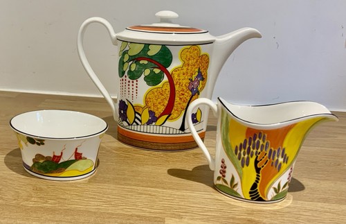 Wedgwood clarice cliff - wedgwood, teapot