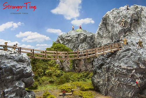 Faller suspended footbridge - faller,