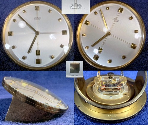 Vintage angelus desk clock - angelus,