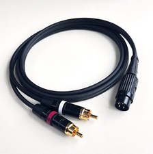 QUAD 4 Pin Din Plug to 2 x RCA