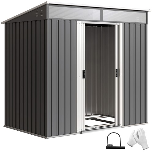 Outsunny 5x4ft garden - garden, shed