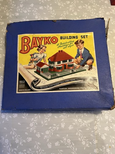 Vintage bayko building sets - bayko,