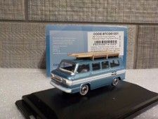 Model Var,1961 - Chevrolet Corvair - Greenbrier - Blue  1/87 New Oxford 87CG6100