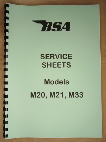 Bsa workshop manual - bsa,