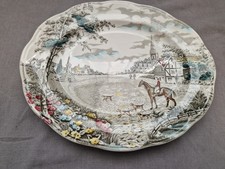 Village Green British Anchor Hogging Plates Made in England