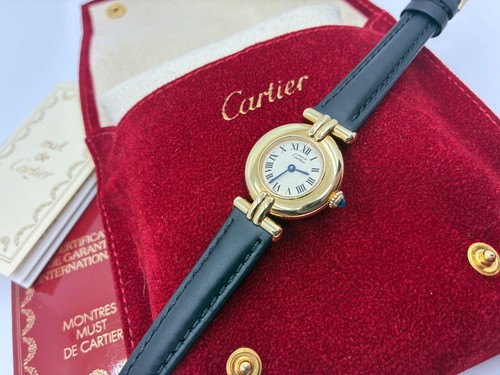 Vintage cartier colisee - vintage, gold