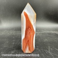 Carnelian Striped Obelisk