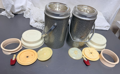 Vintage thermos vacuum flask - thermos,