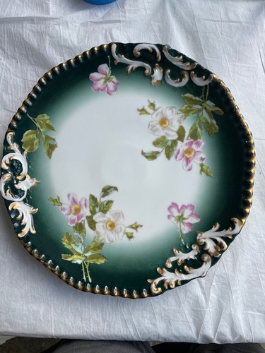 Limoges cabinet plate - limoges,