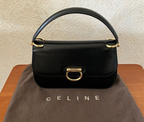 Celine formal black leather - celine,
